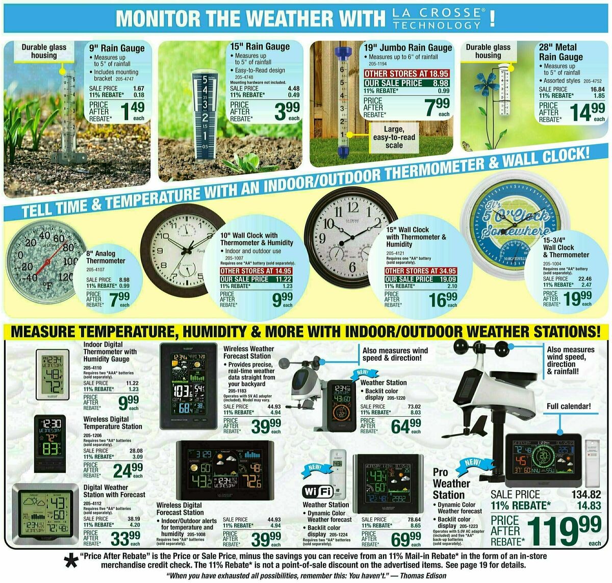 Menards 11% Rebate Sale Weekly Ad from May 15