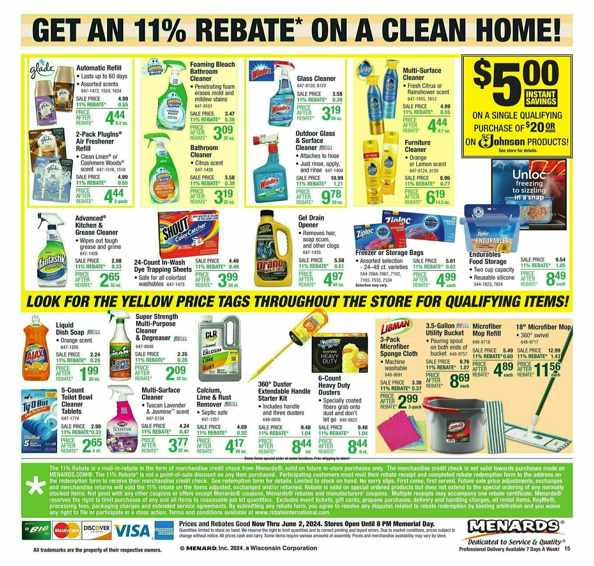 Menards Weekly Ad from May 22