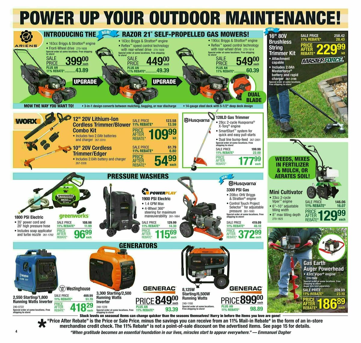 Menards Weekly Ad from May 22