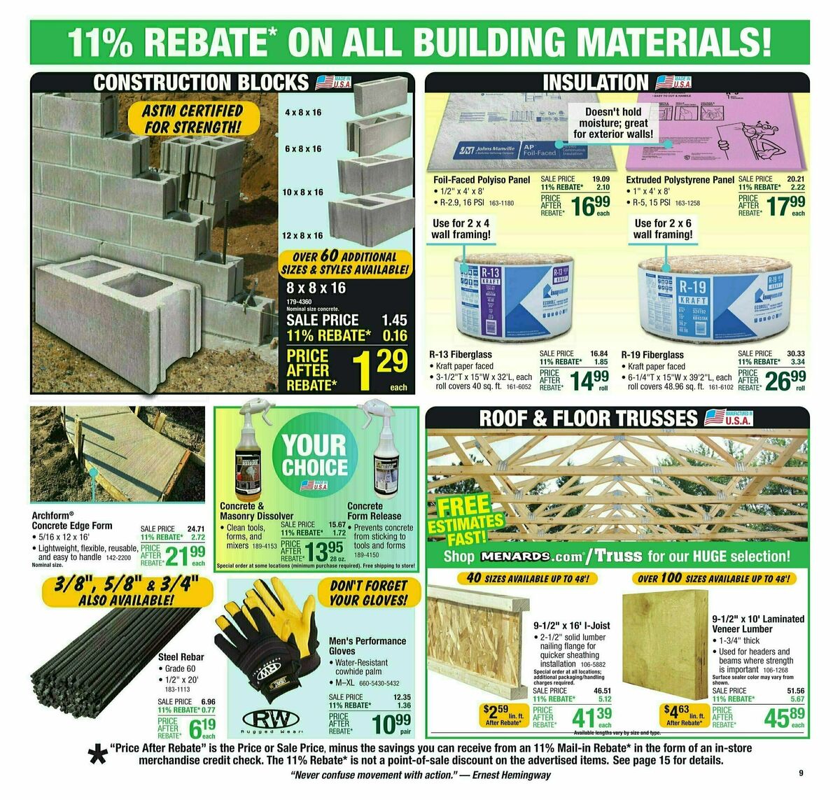 Menards Weekly Ad from May 29