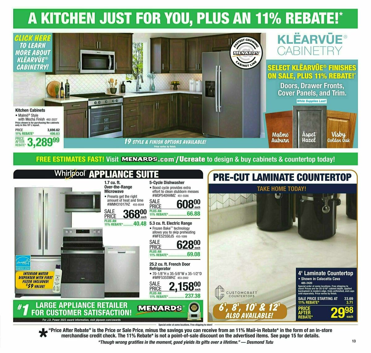 Menards Weekly Ad from May 29