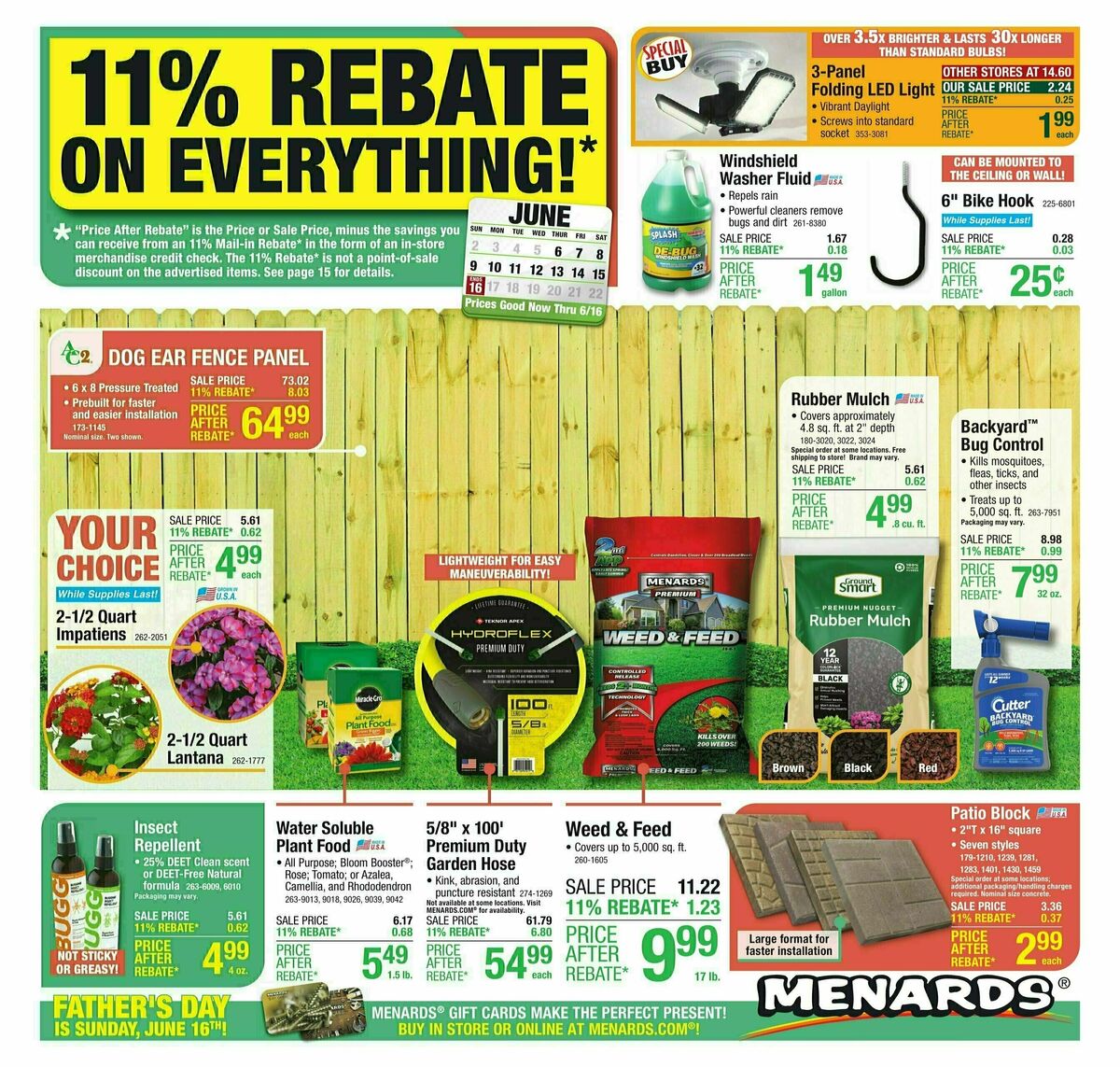 Menards Weekly Ad from June 5