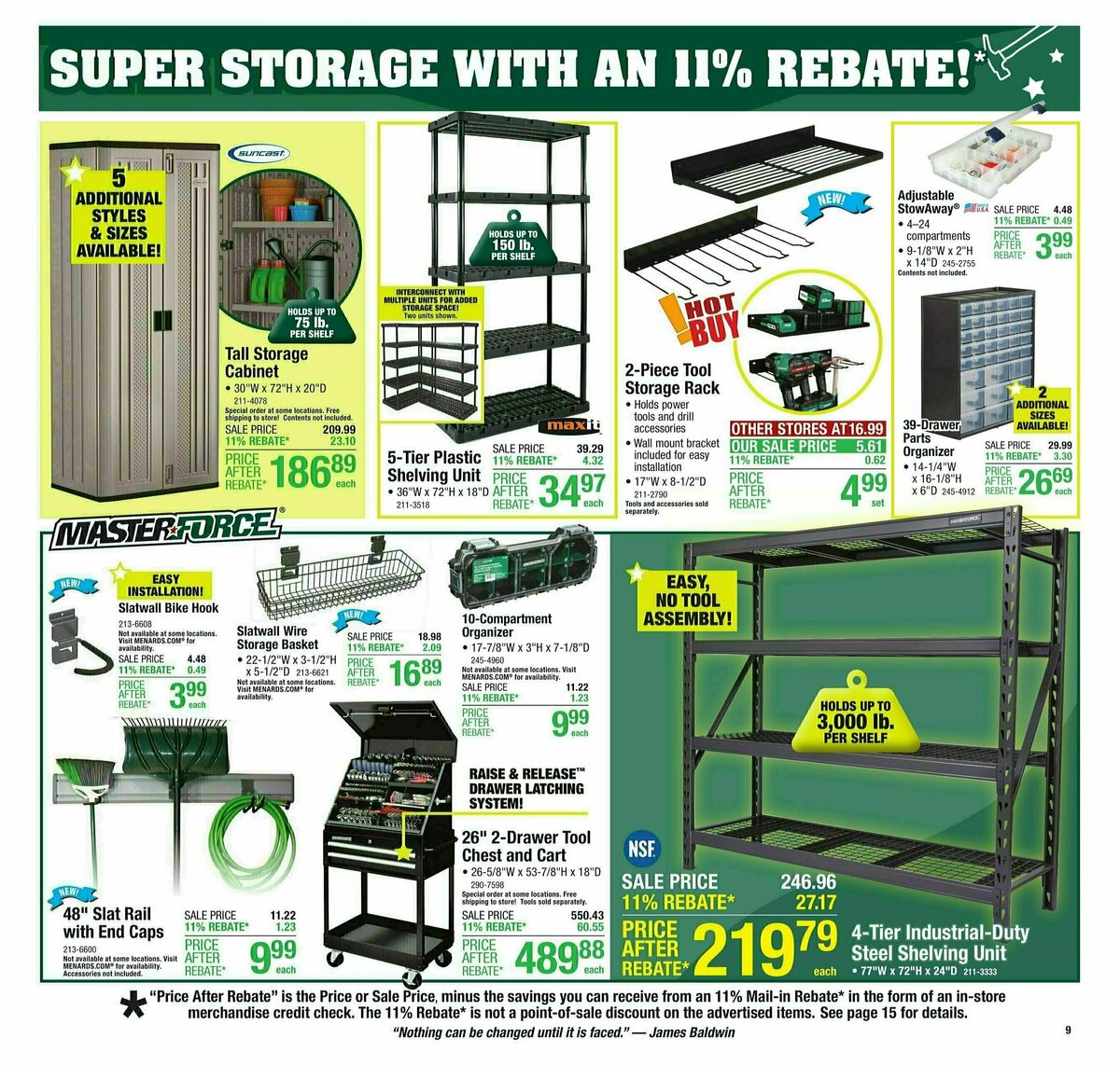 Menards Weekly Ad from June 5