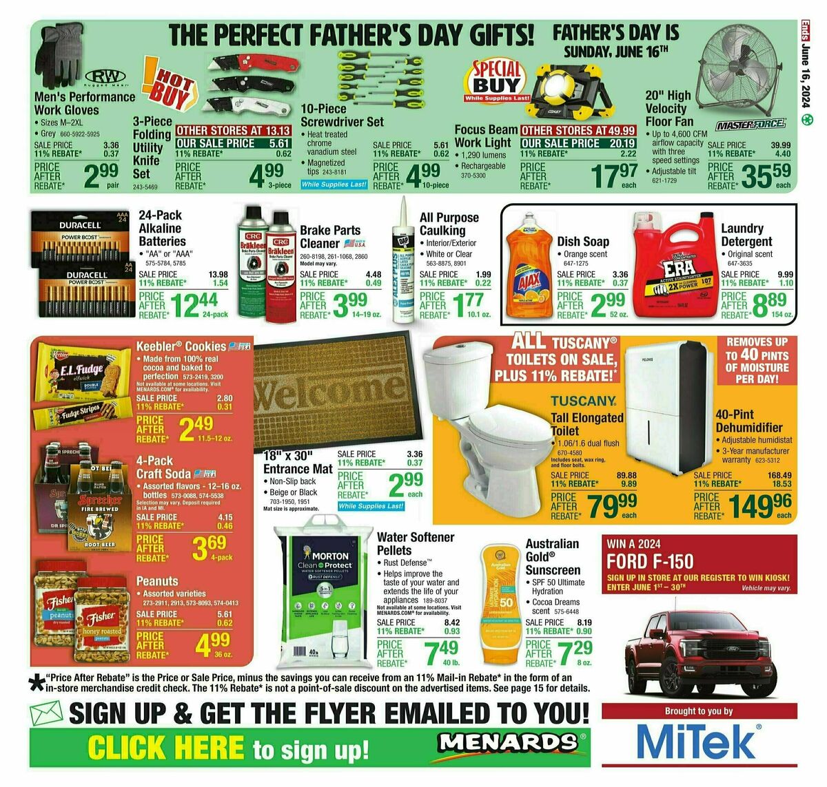 Menards Weekly Ad from June 5