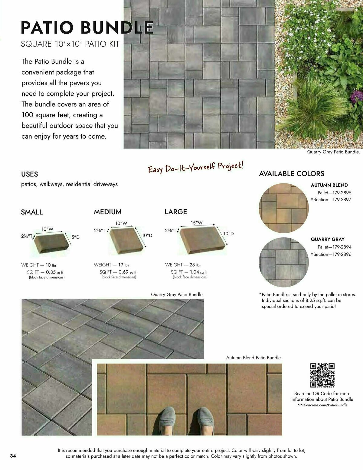 Menards 2024 Landscape Block Catalog Weekly Ad from March 14