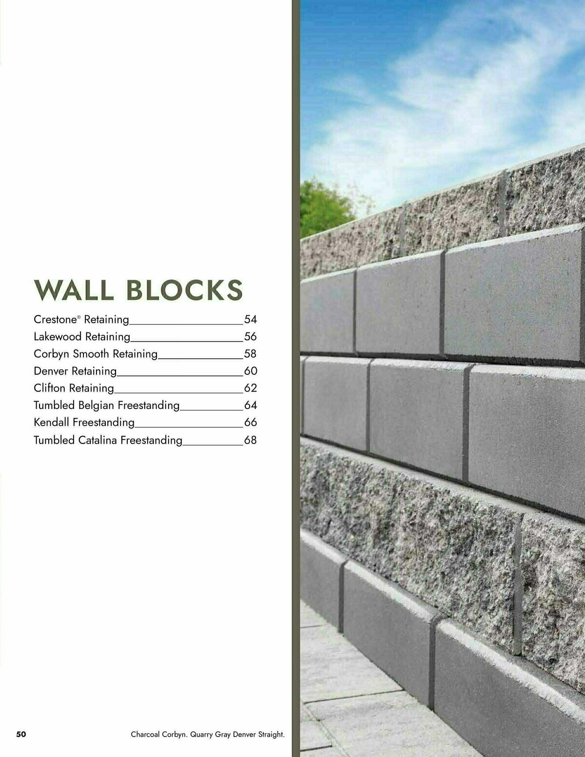 Menards 2024 Landscape Block Catalog Weekly Ad from March 14