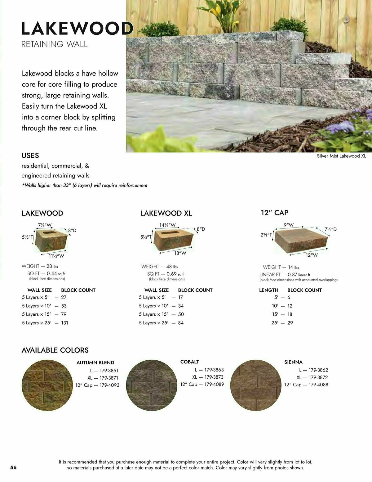 Menards 2024 Landscape Block Catalog Weekly Ad from March 14