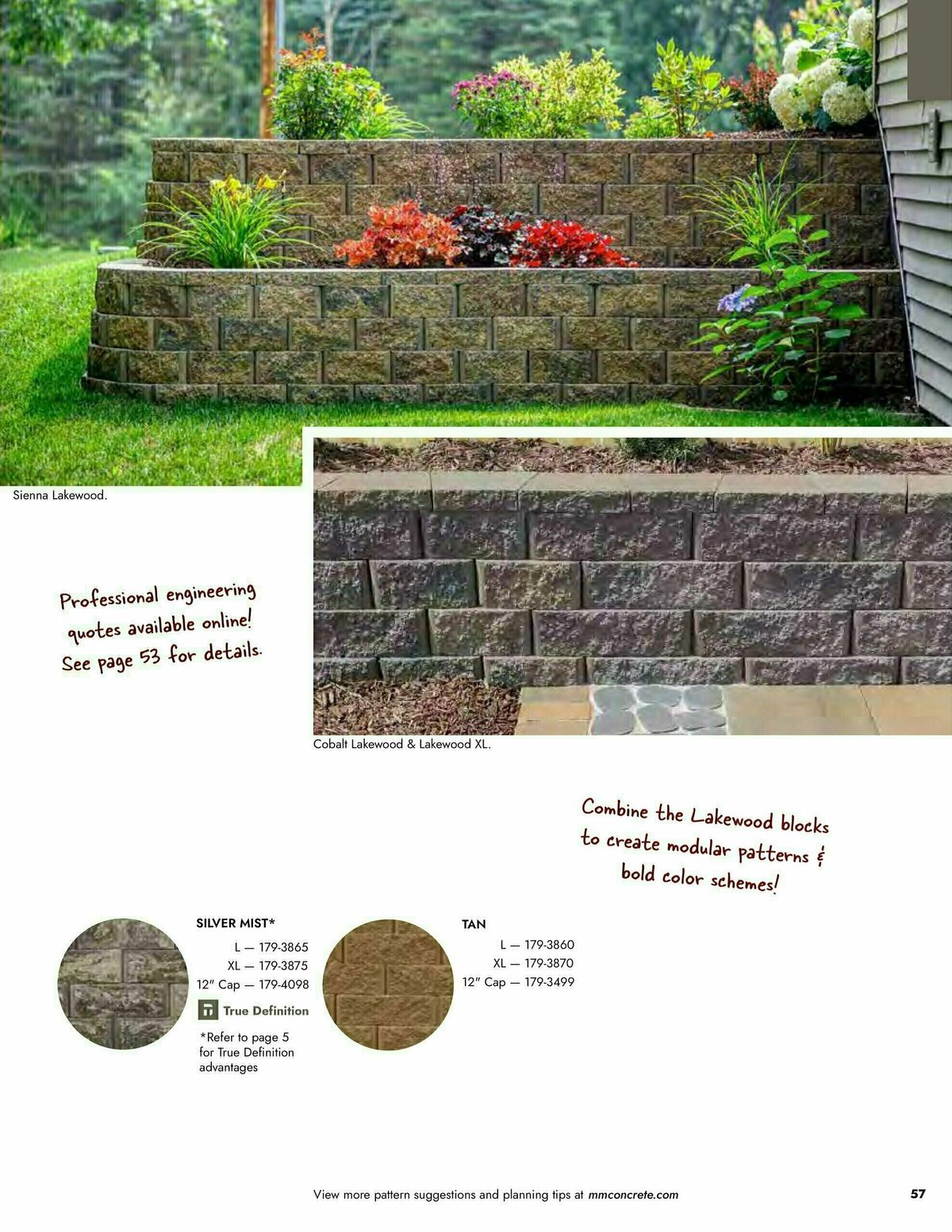 Menards 2024 Landscape Block Catalog Weekly Ad from March 14