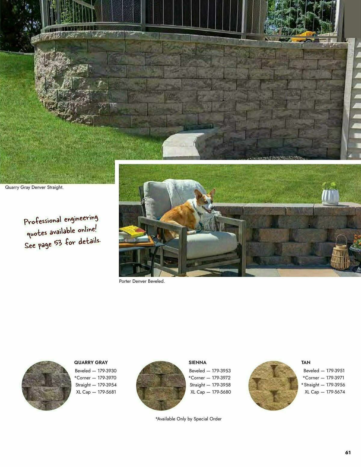 Menards 2024 Landscape Block Catalog Weekly Ad from March 14