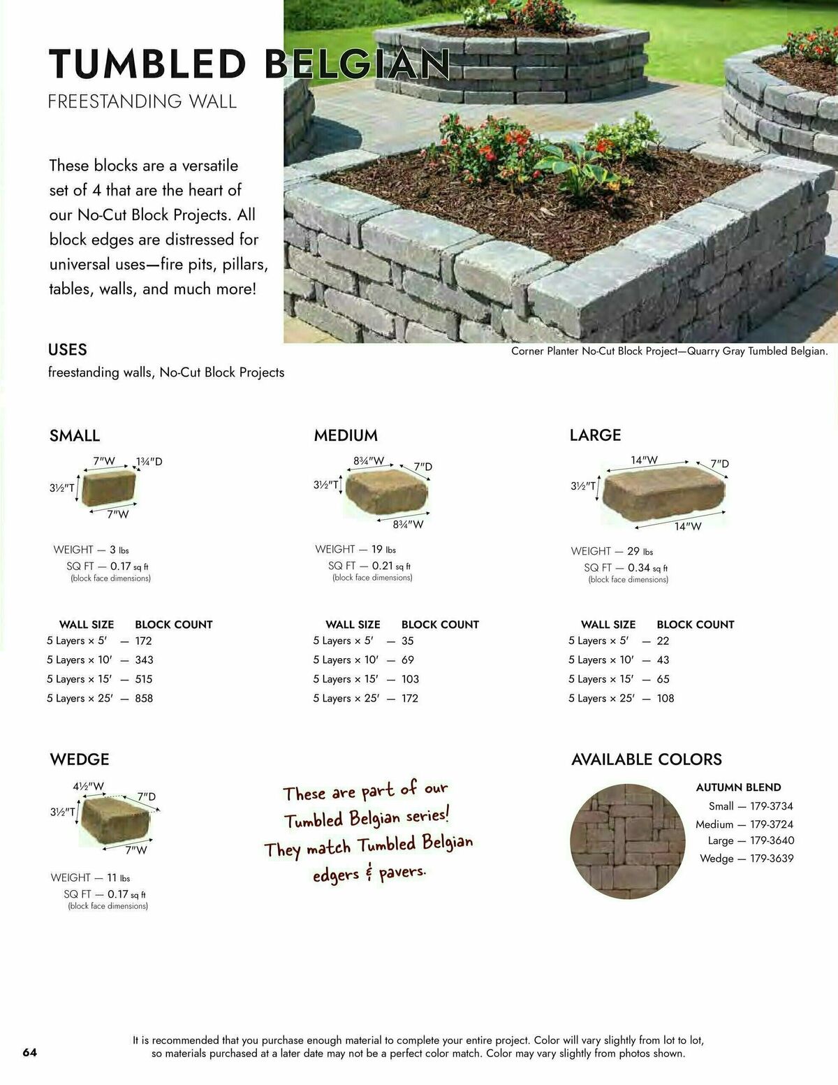 Menards 2024 Landscape Block Catalog Weekly Ad from March 14