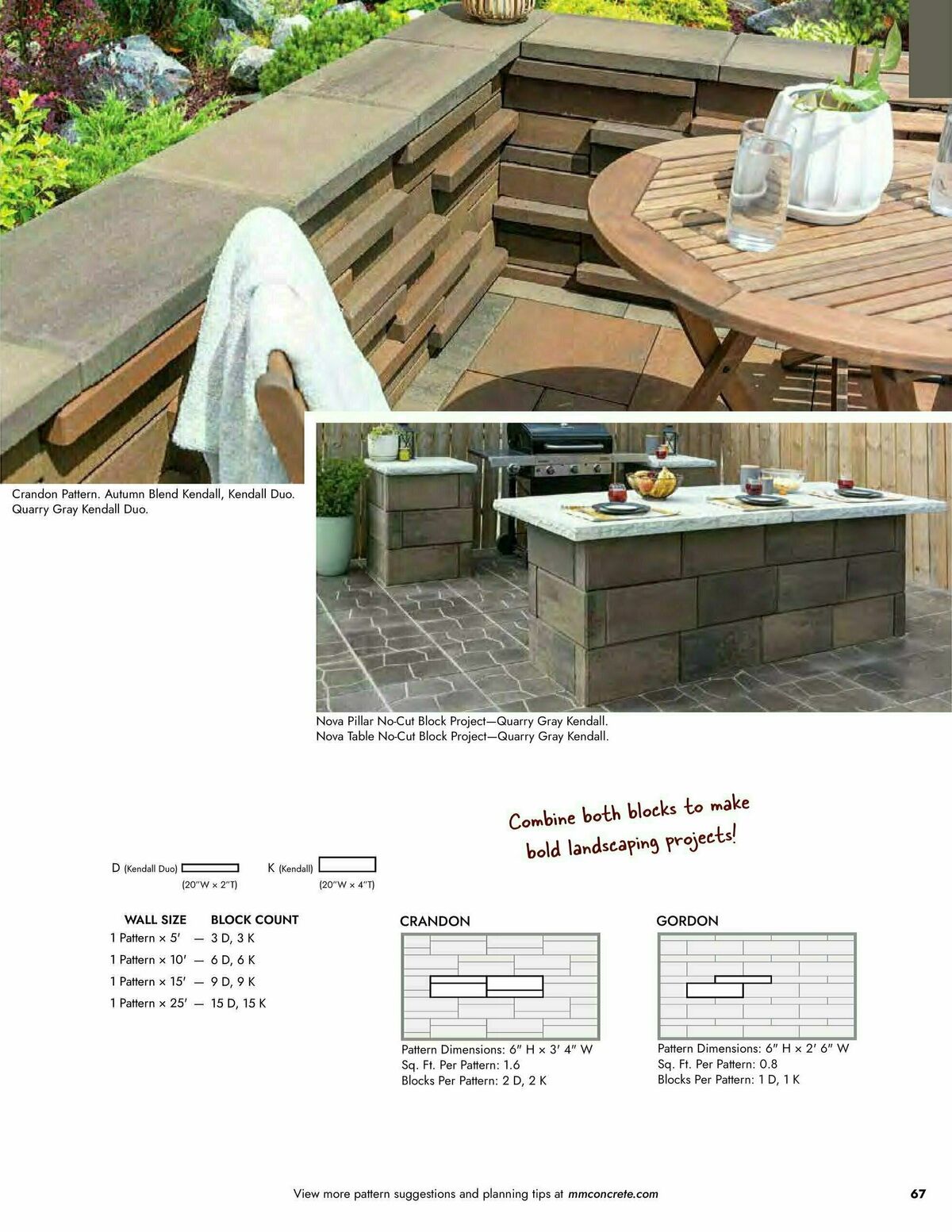 Menards 2024 Landscape Block Catalog Weekly Ad from March 14