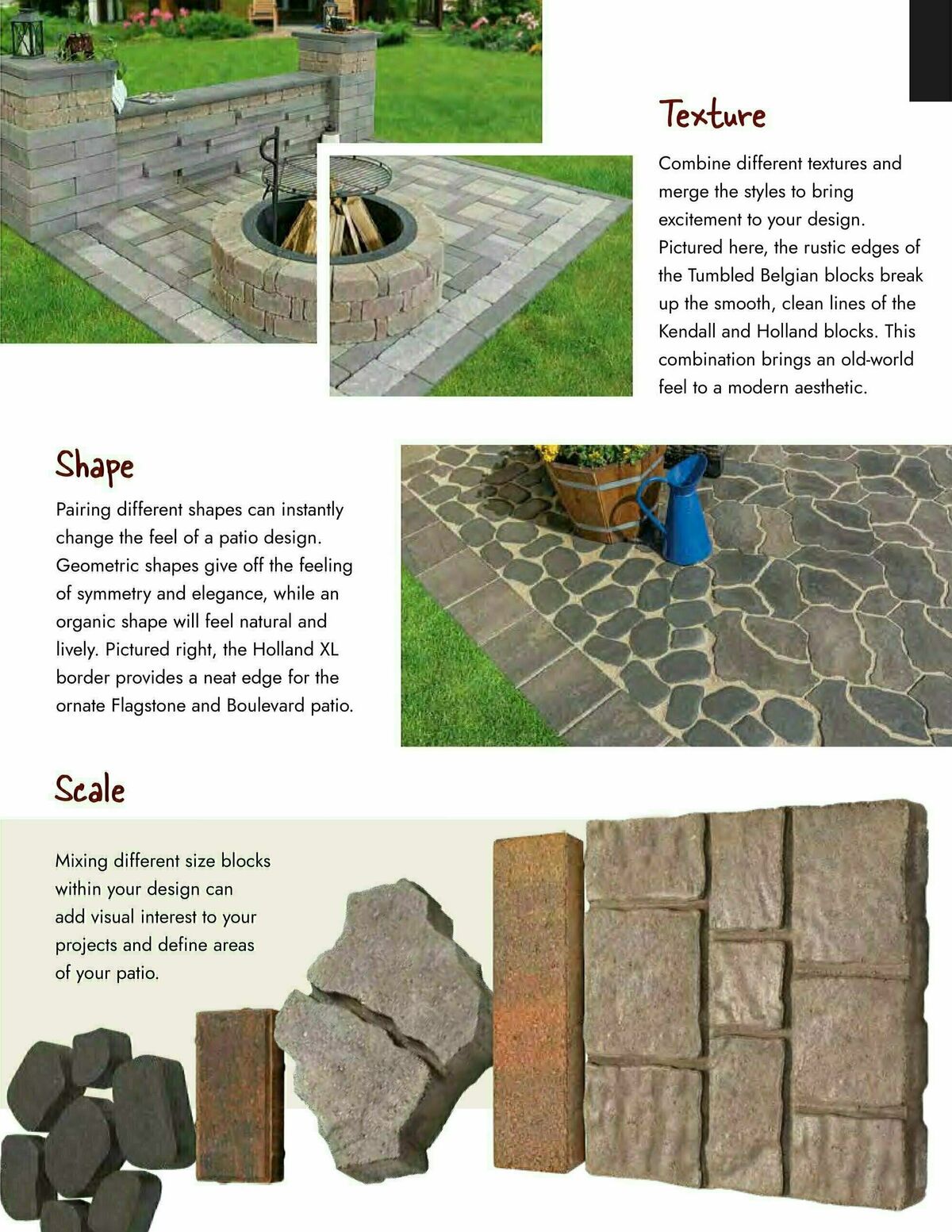 Menards 2024 Landscape Block Catalog Weekly Ad from March 14