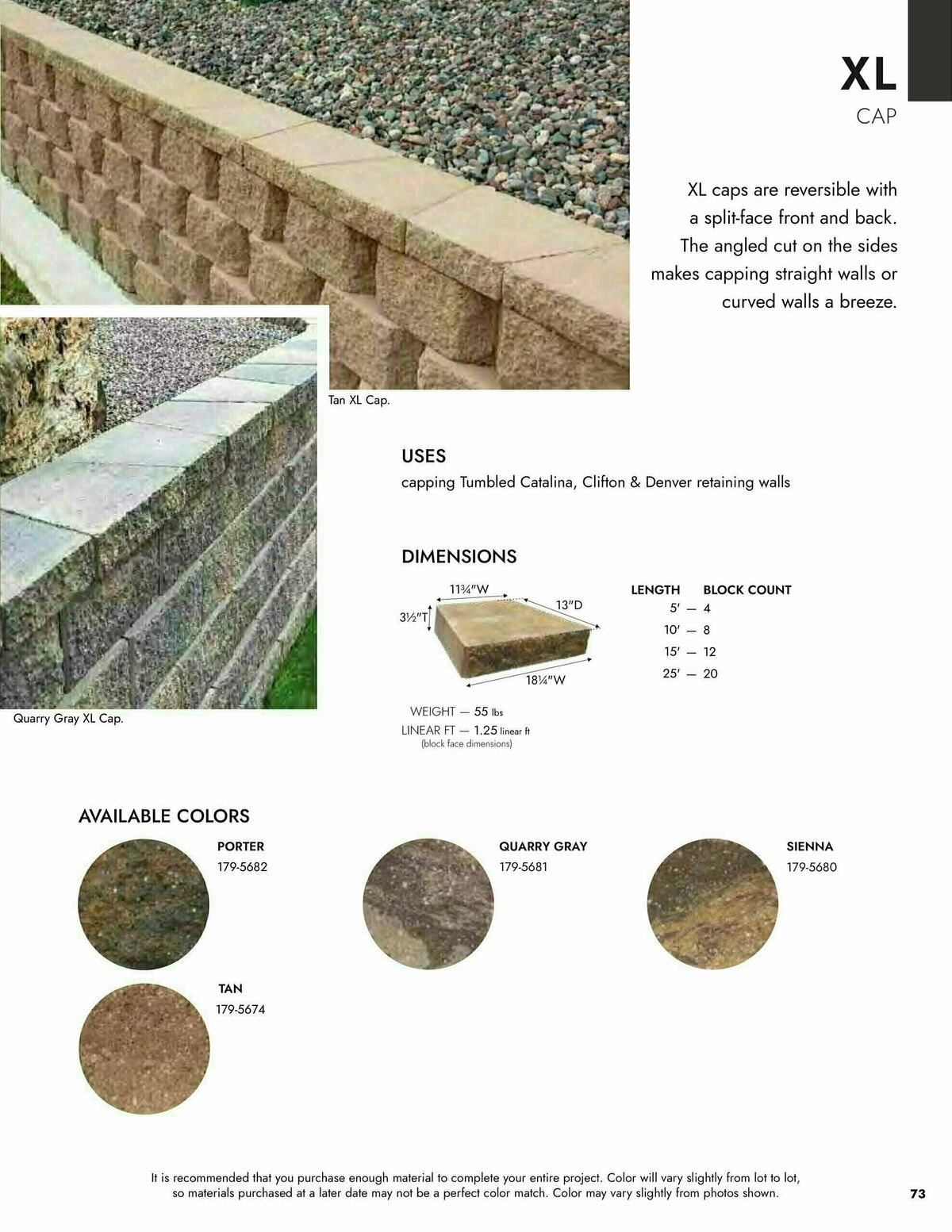 Menards 2024 Landscape Block Catalog Weekly Ad from March 14