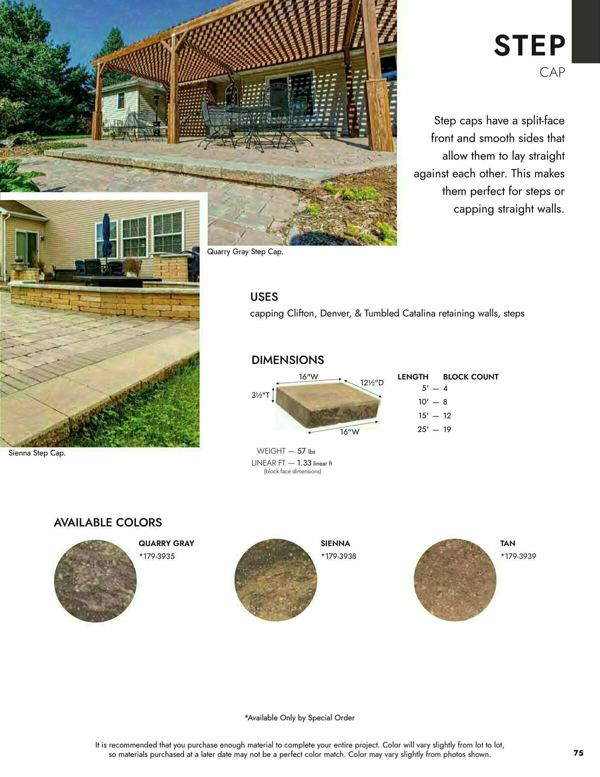 Menards 2024 Landscape Block Catalog Weekly Ad from March 14