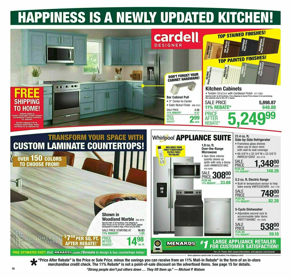 Menards Weekly Ad from June 12