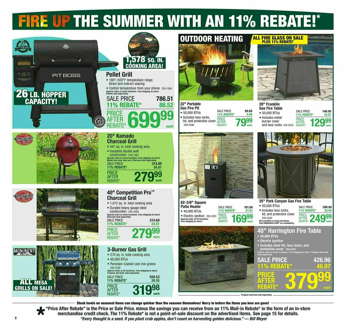 Menards Weekly Ad from June 12