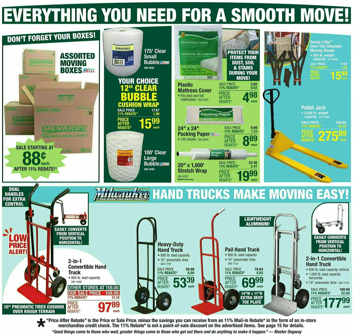 Menards Weekly Ad from June 12