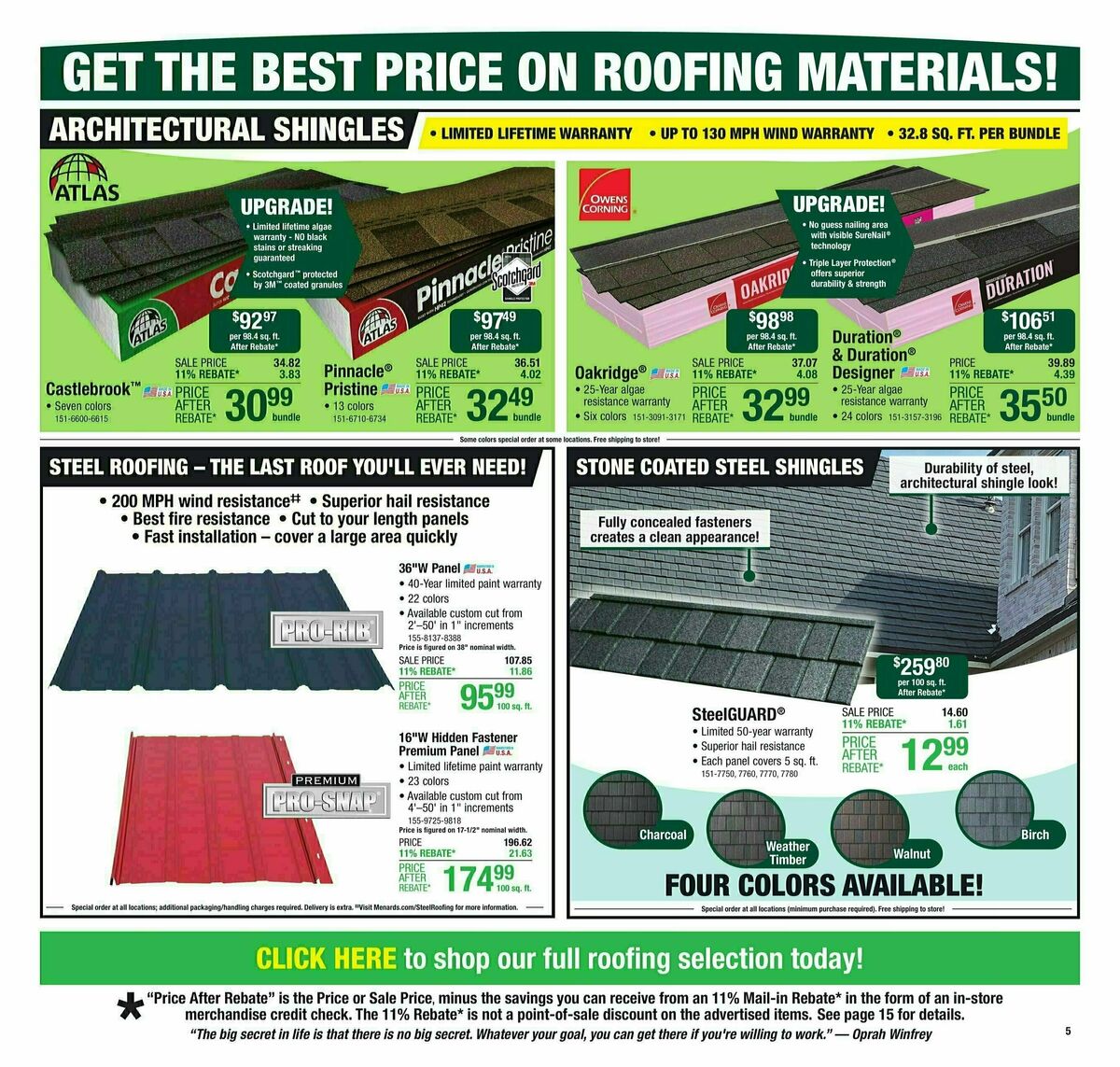 Menards Weekly Ad from June 12