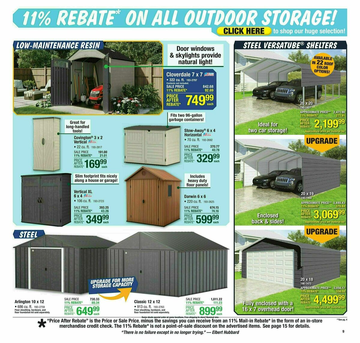 Menards Weekly Ad from June 19