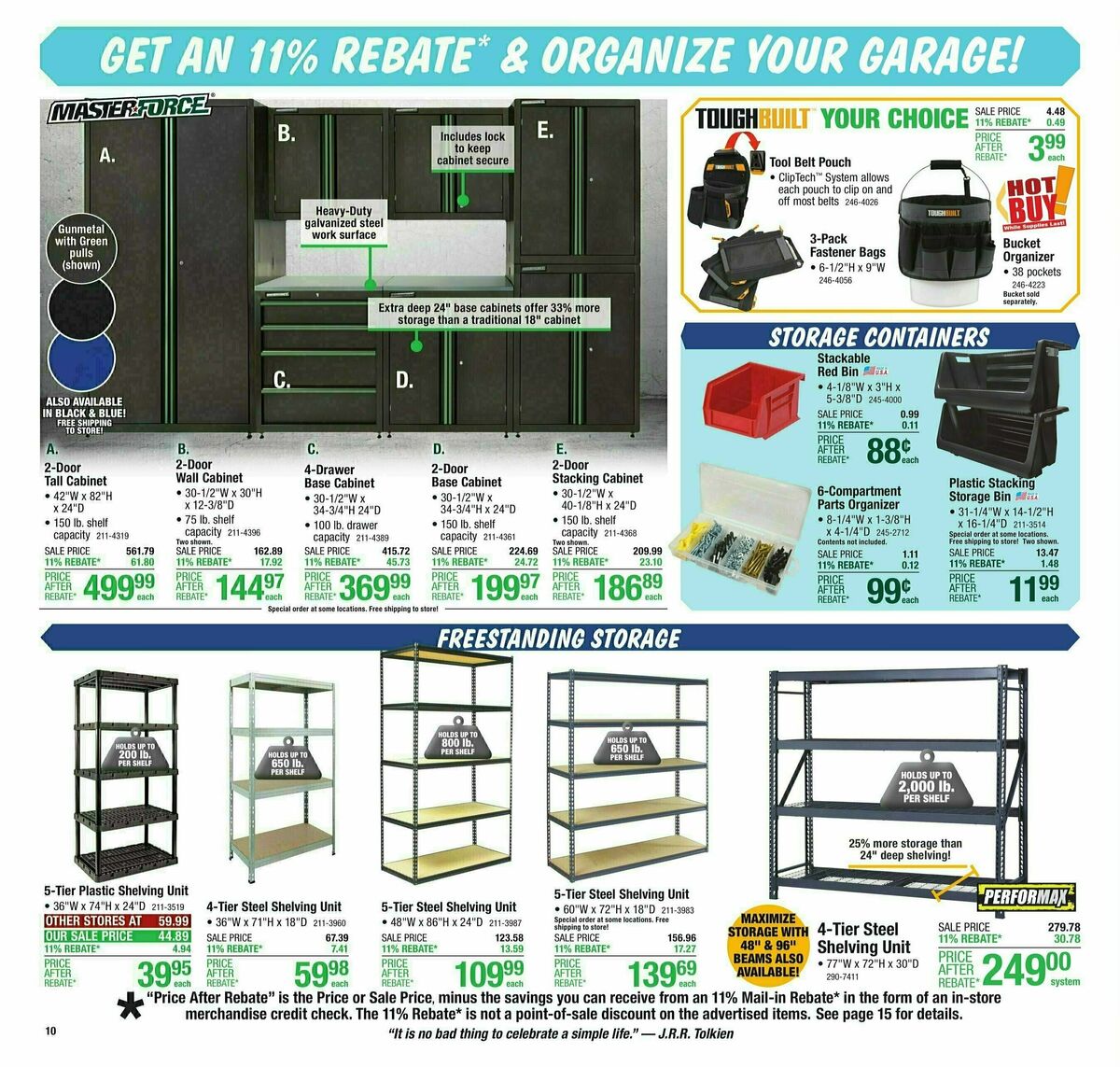 Menards Weekly Ad from June 19