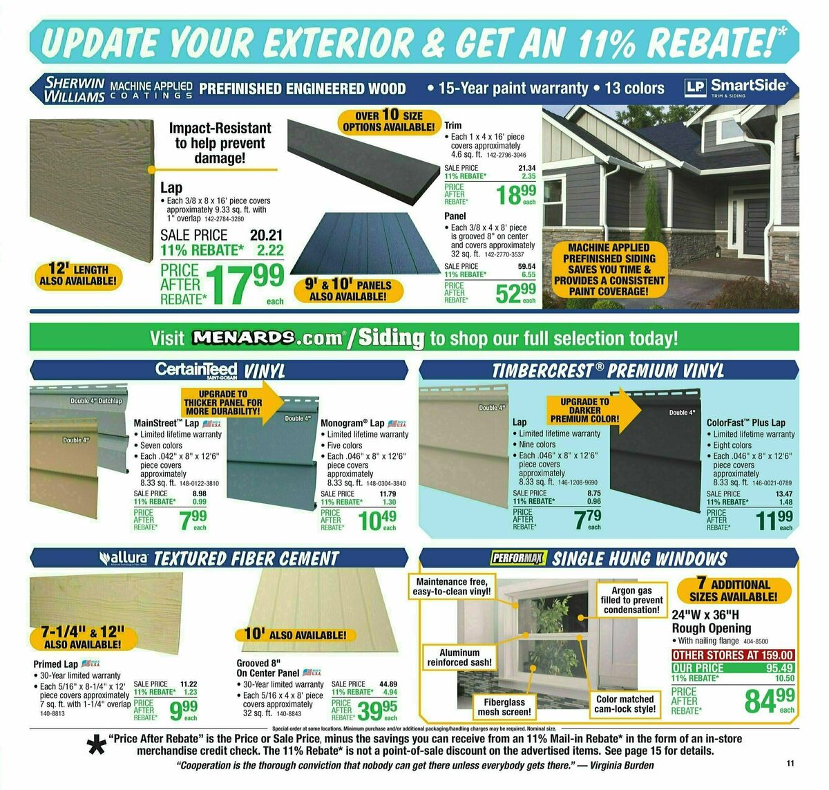 Menards Weekly Ad from June 19