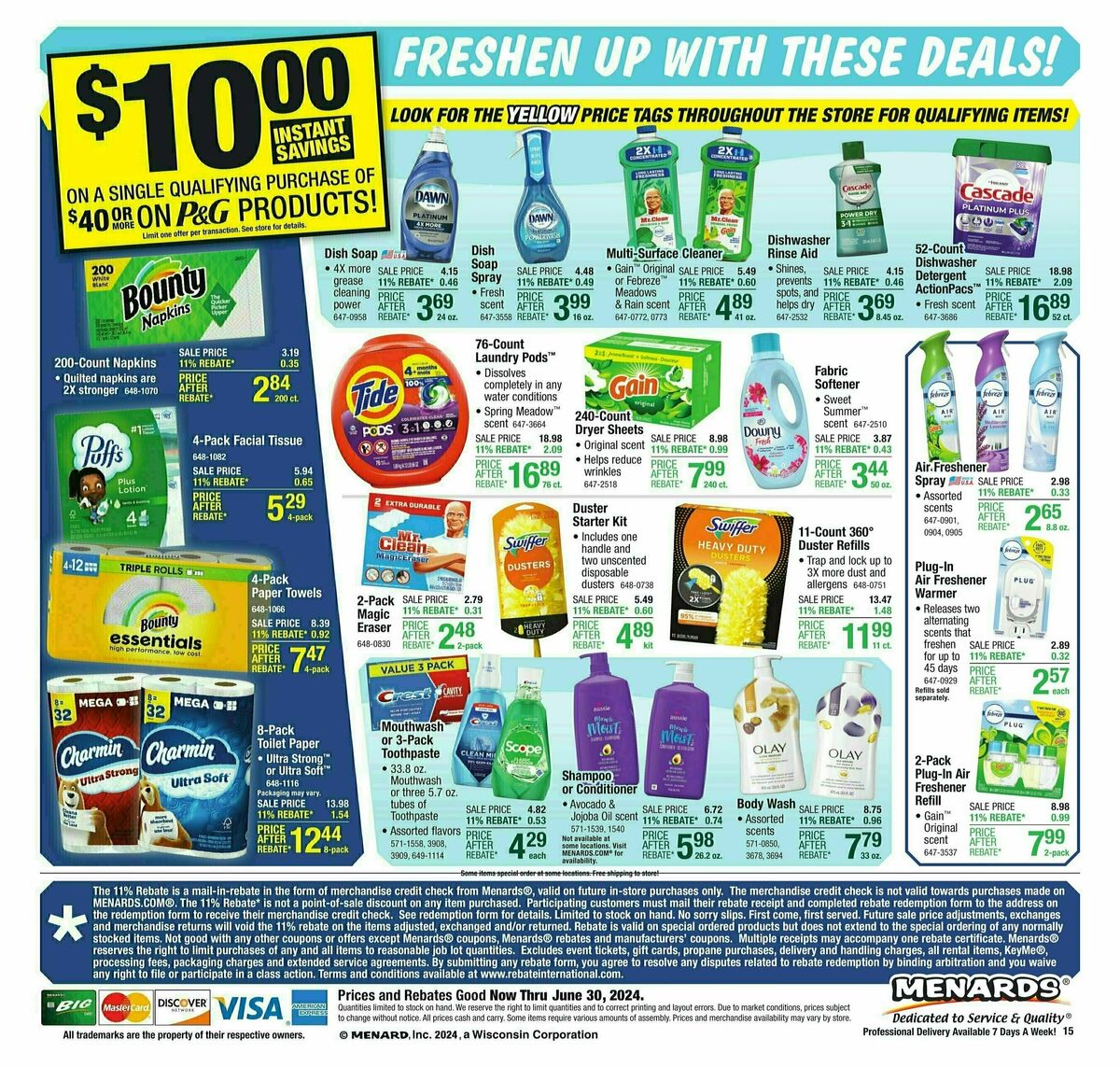 Menards Weekly Ad from June 19