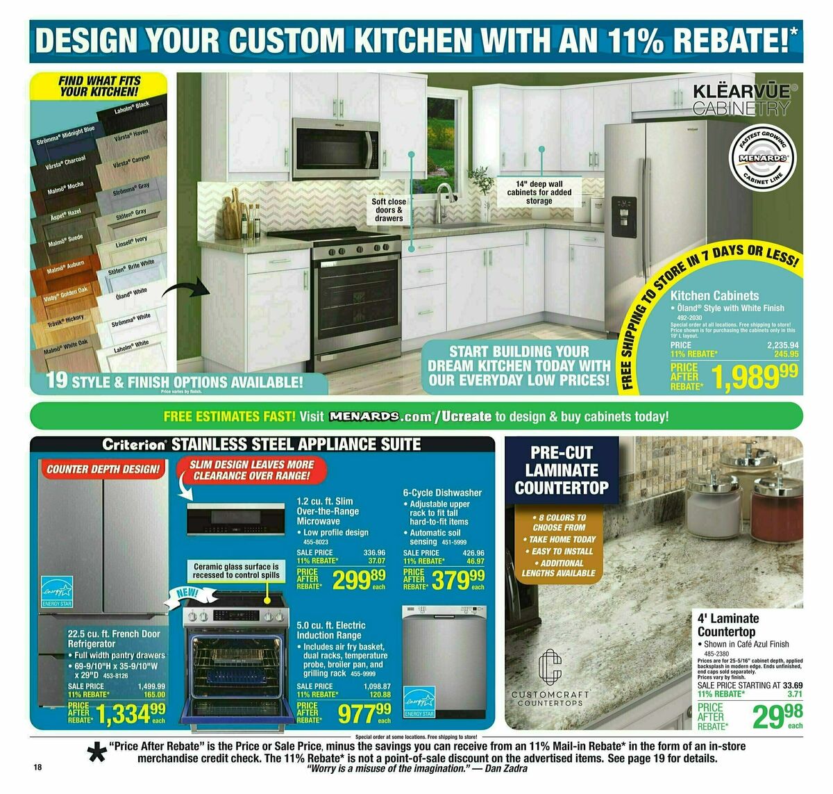 Menards Weekly Ad from June 26