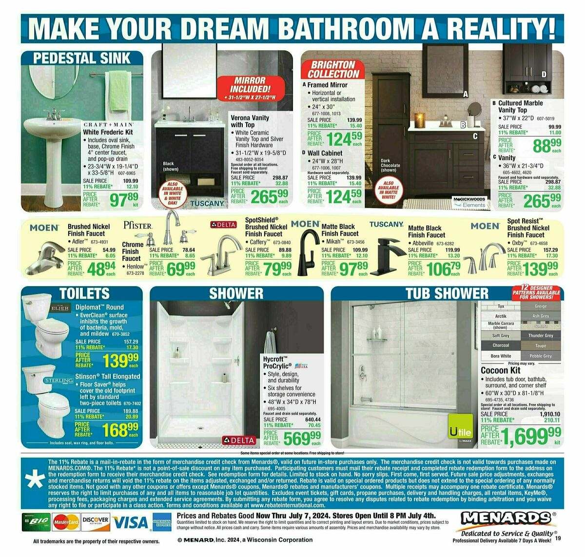 Menards Weekly Ad from June 26