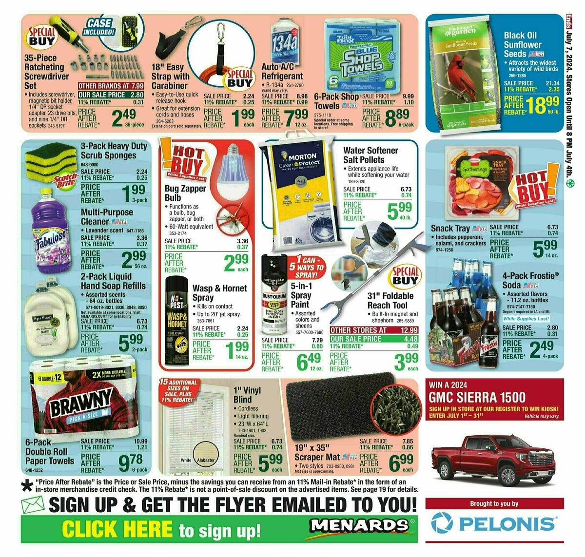 Menards Weekly Ad from June 26