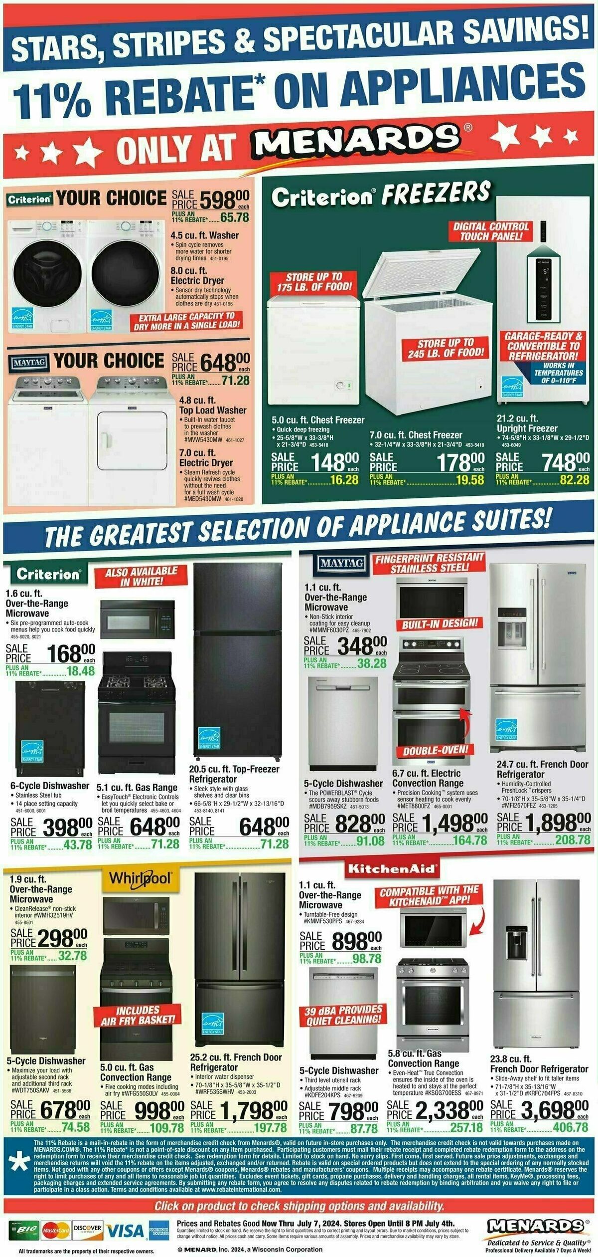 Menards Weekly Ad from June 26