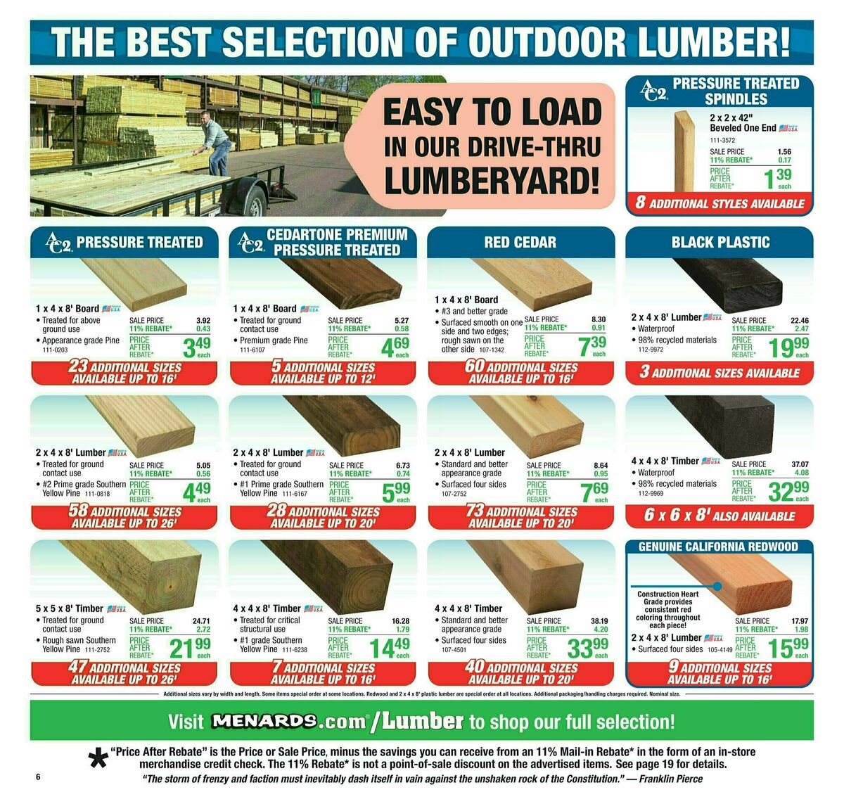 Menards Weekly Ad from June 26