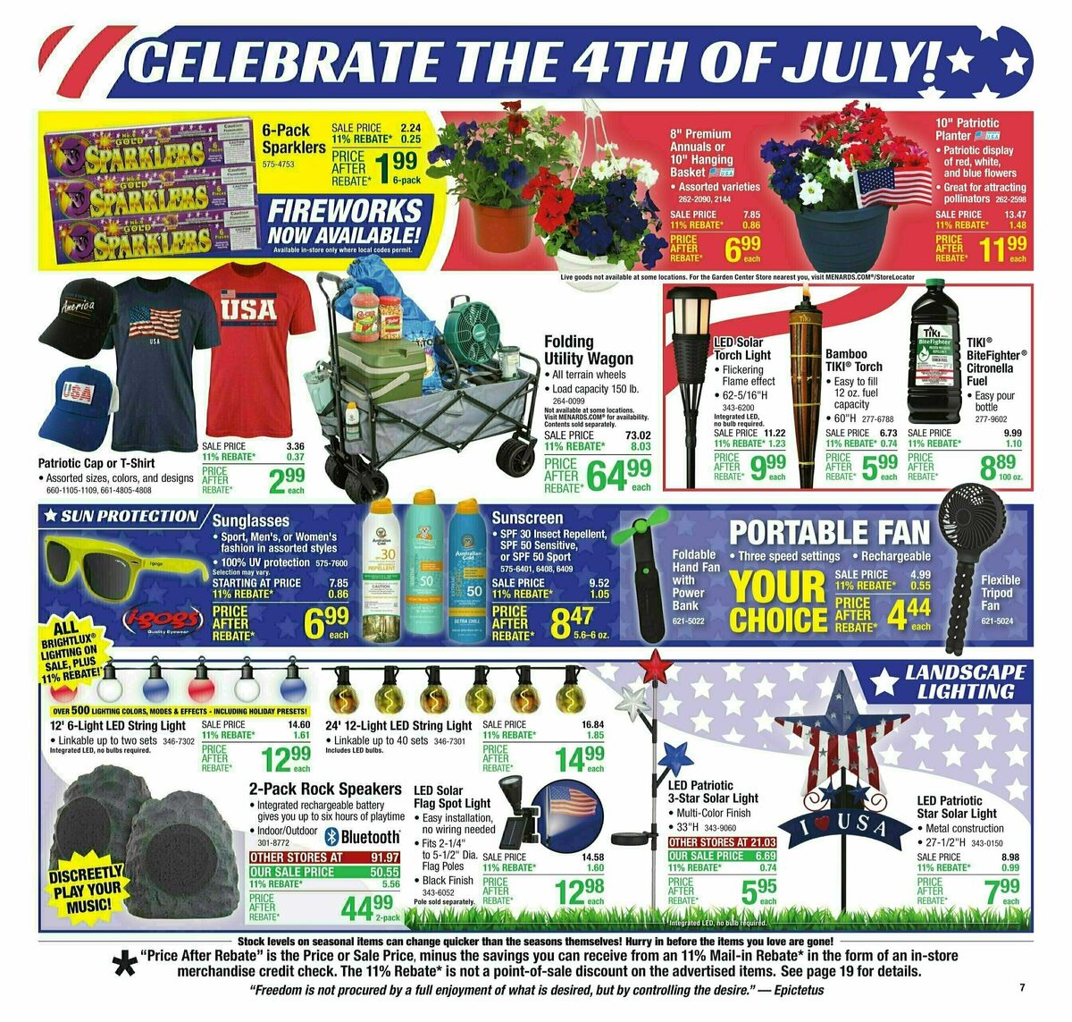 Menards Weekly Ad from June 26