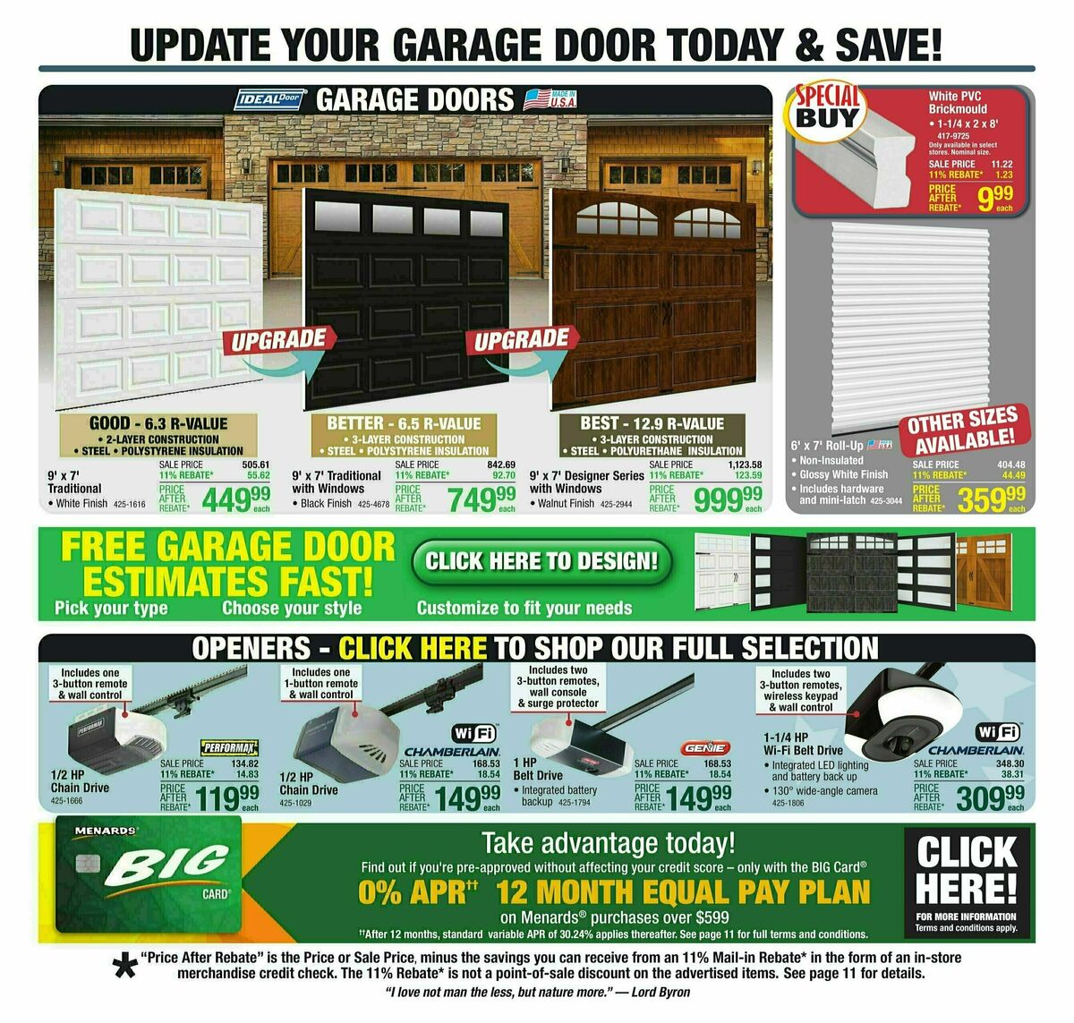 Menards Weekly Ad from July 3