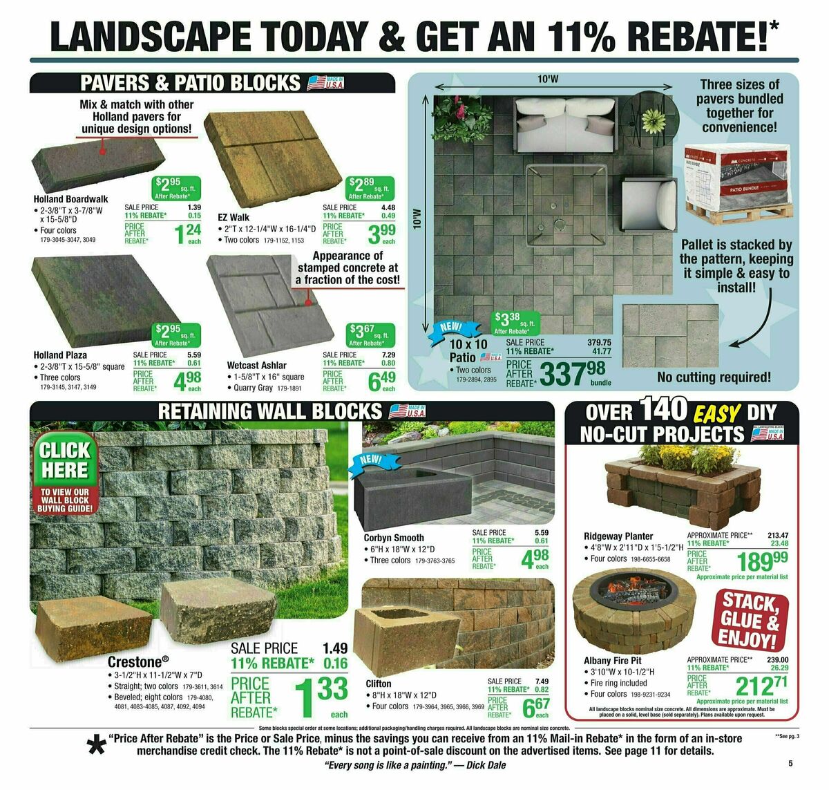 Menards Weekly Ad from July 3