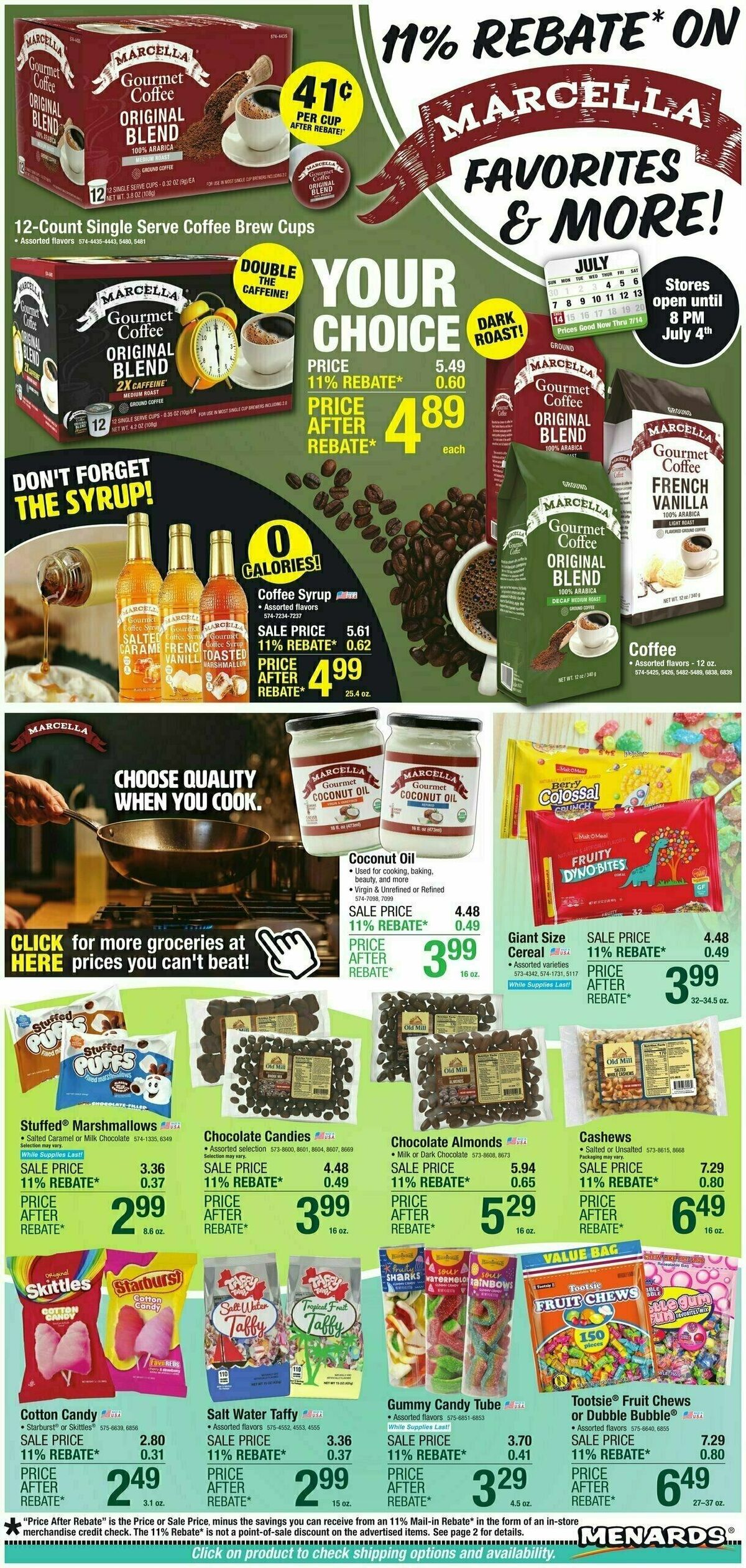 Menards Home Essentials Weekly Ad from July 3