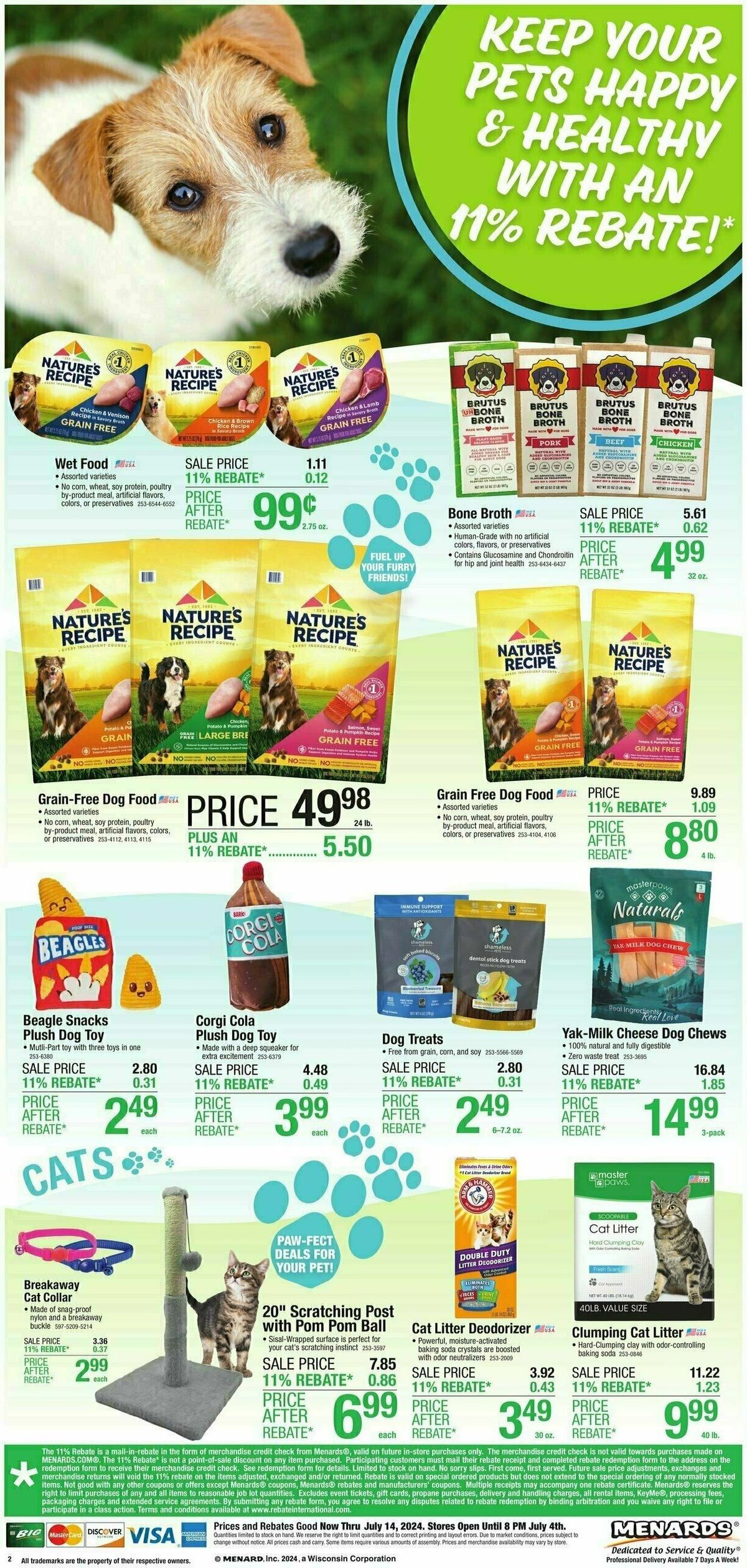 Menards Home Essentials Weekly Ad from July 3