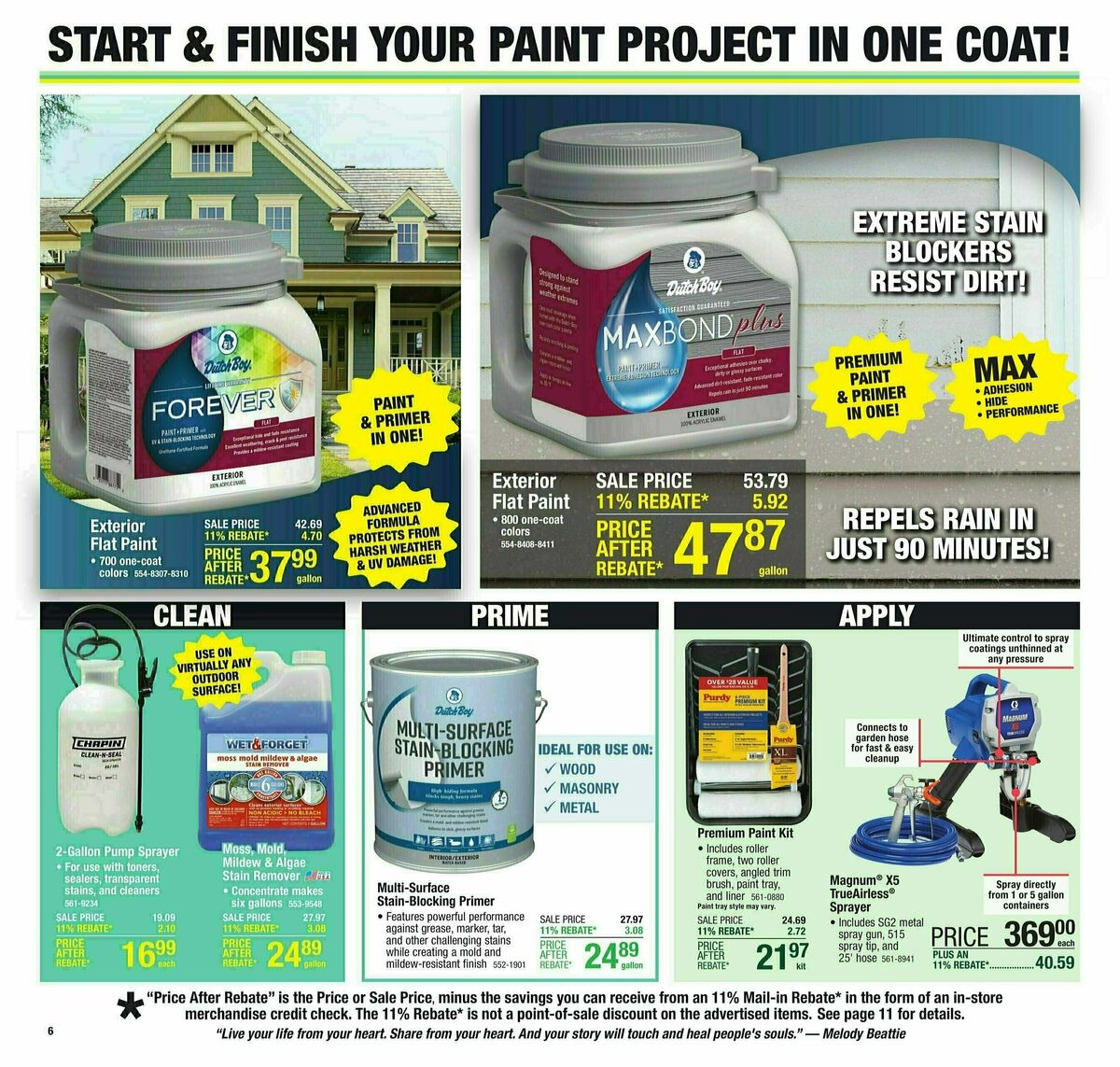 Menards Weekly Ad from July 10