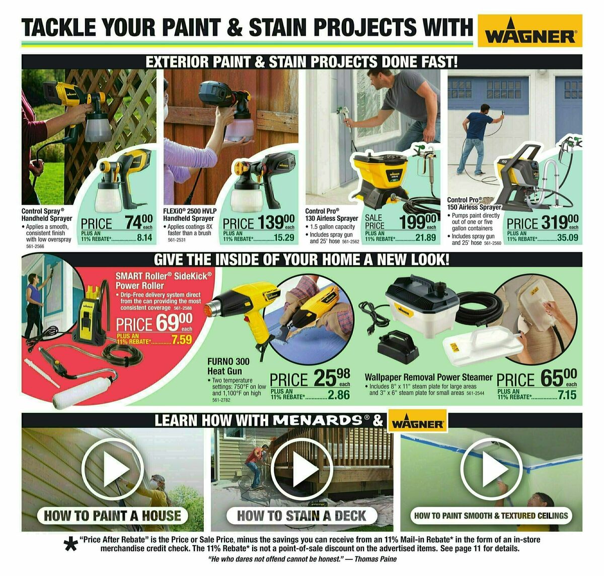 Menards Weekly Ad from July 10