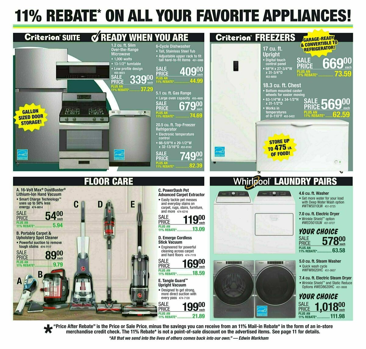 Menards Weekly Ad from July 10