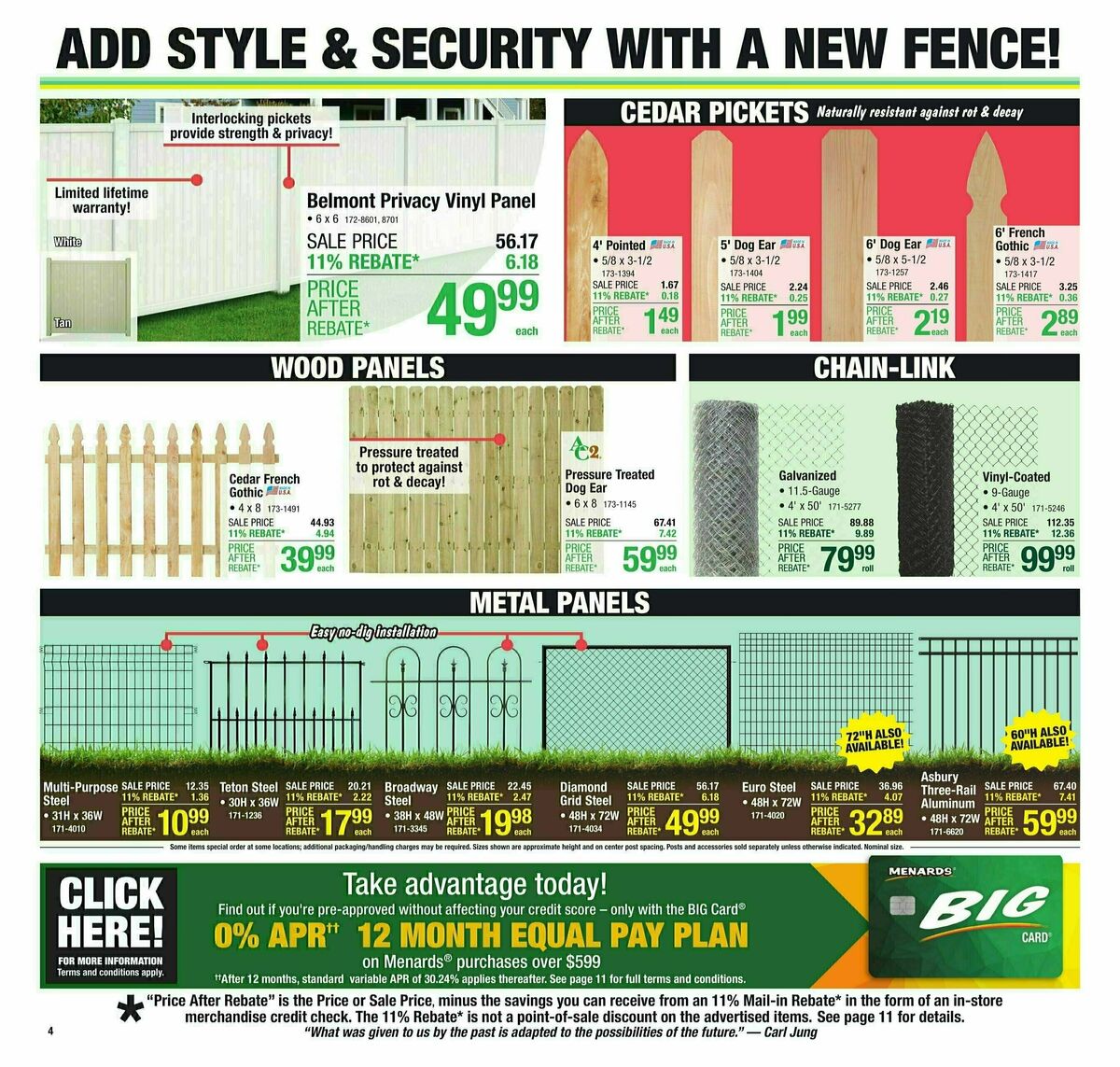 Menards Weekly Ad from July 10