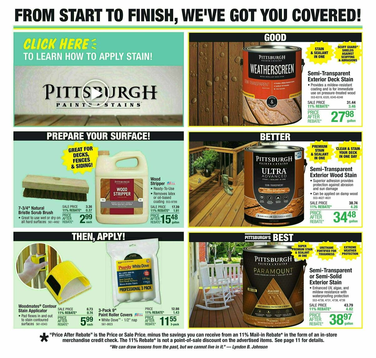 Menards Weekly Ad from July 10