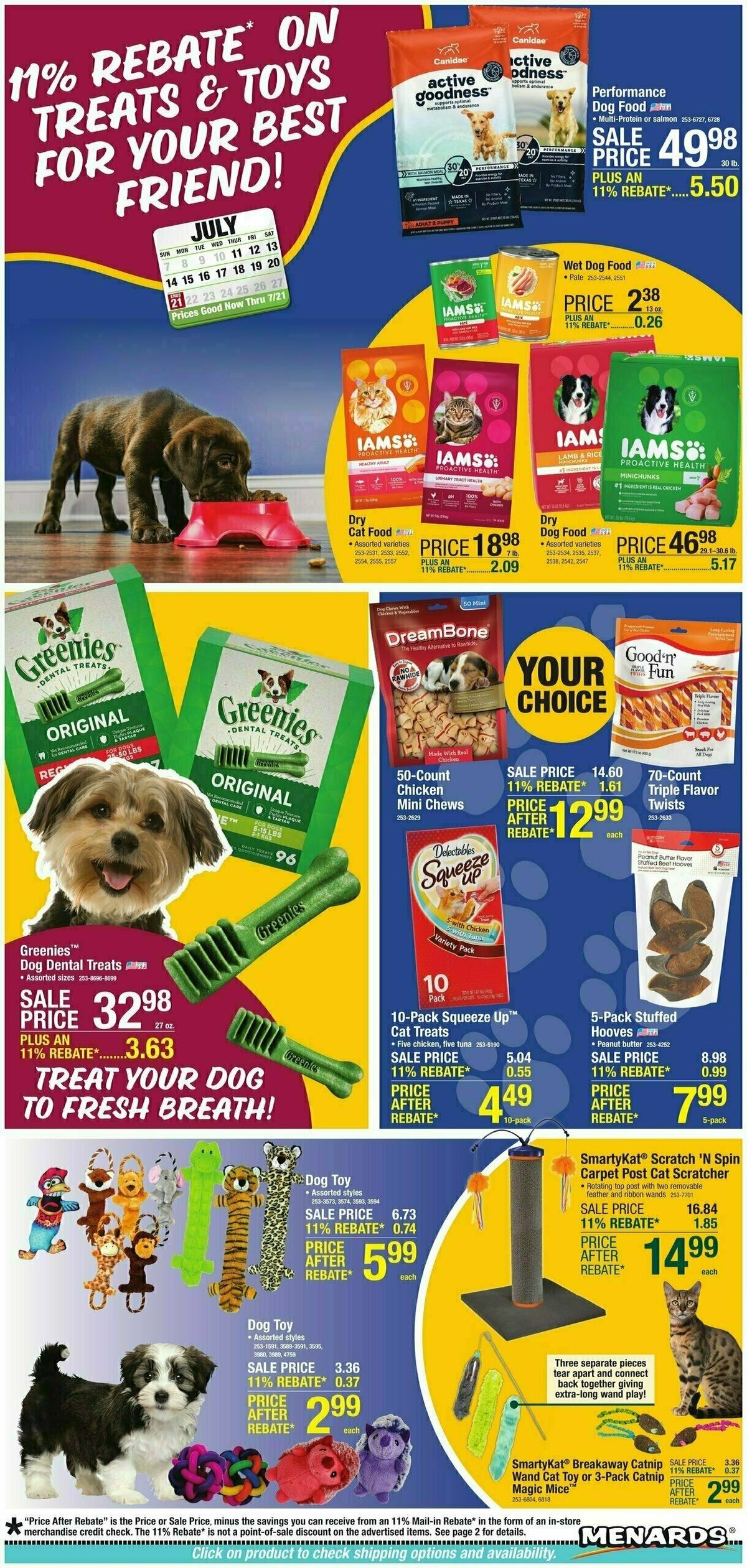 Menards Home Essentials Weekly Ad from July 10