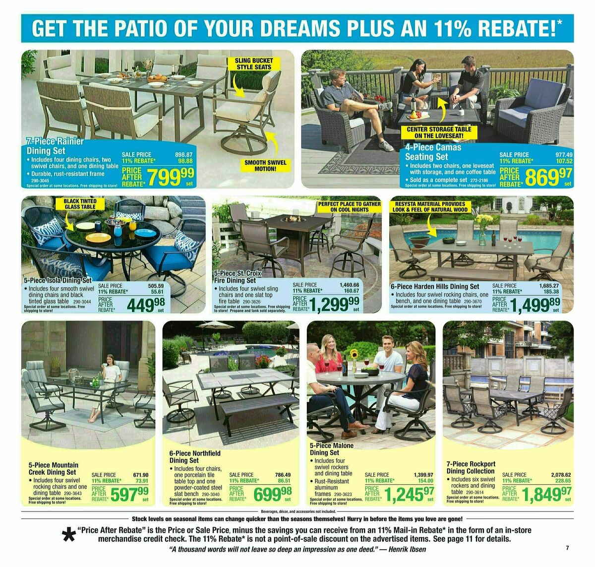 Menards Weekly Ad from July 17