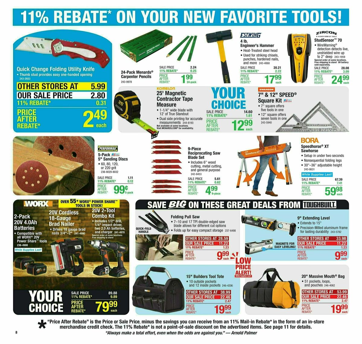 Menards Weekly Ad from July 17