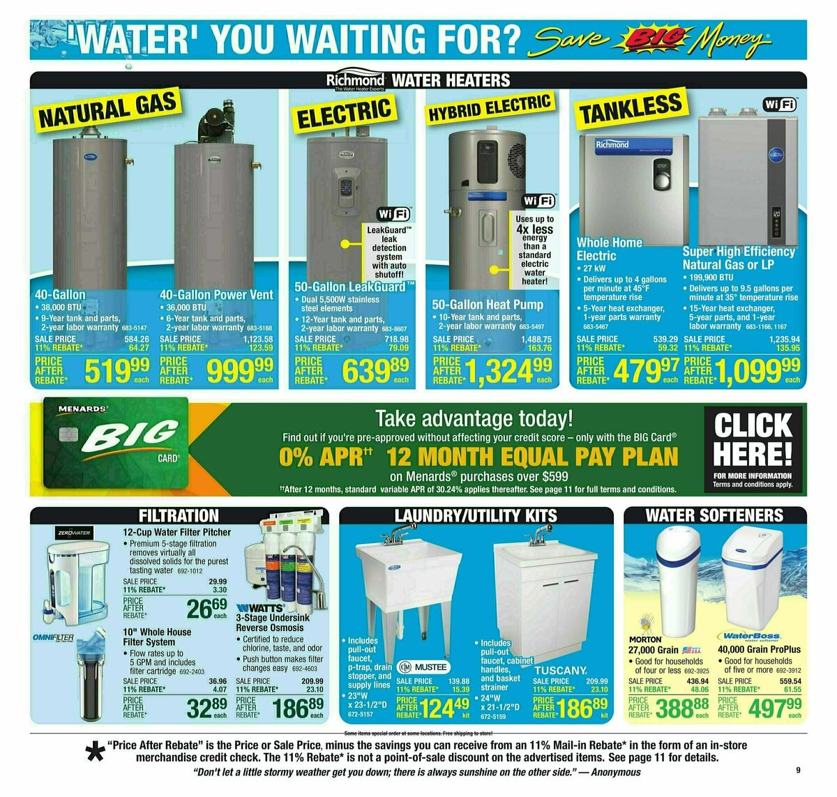 Menards Weekly Ad from July 17