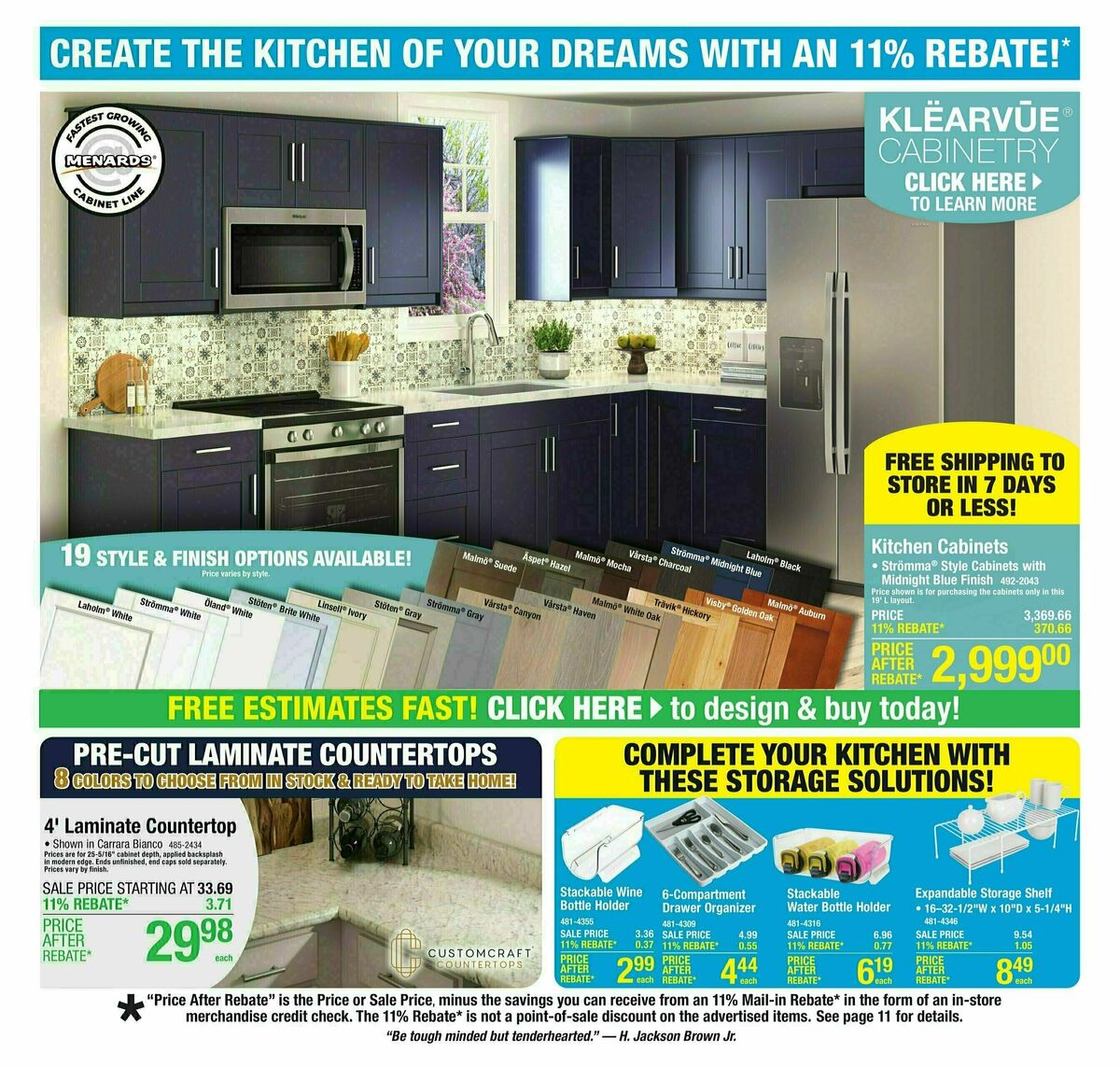 Menards Weekly Ad from July 17