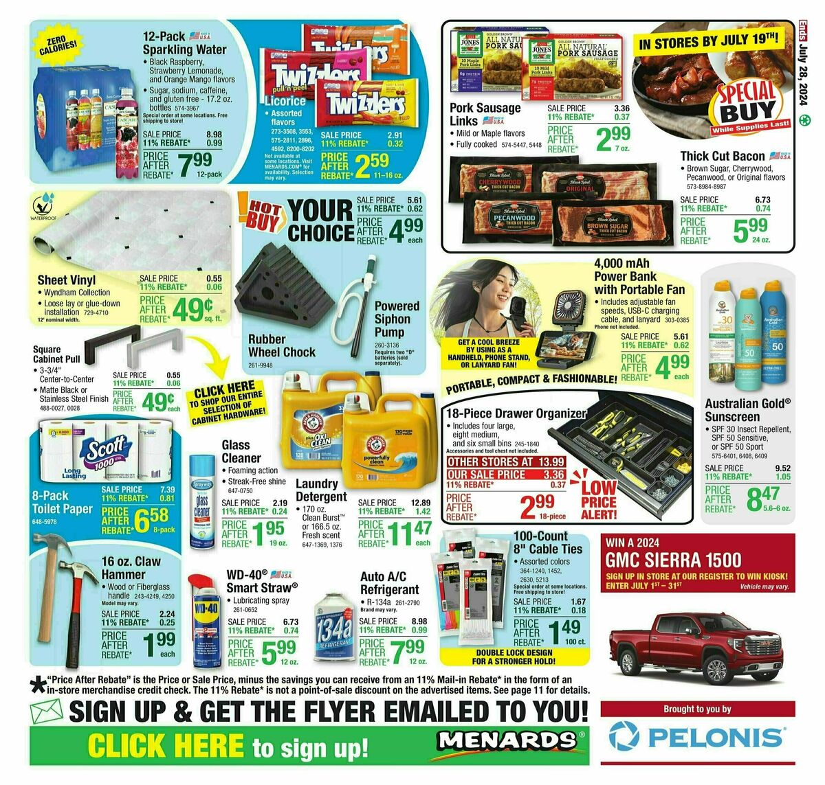 Menards Weekly Ad from July 17