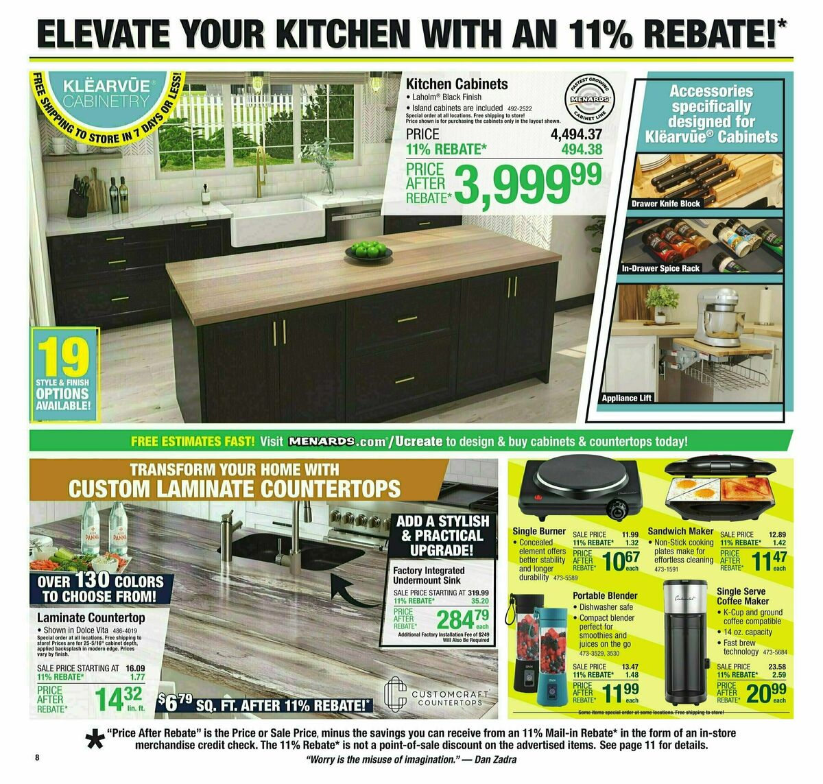 Menards Weekly Ad from July 24