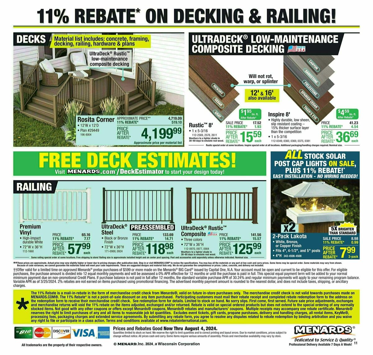 Menards Weekly Ad from July 24