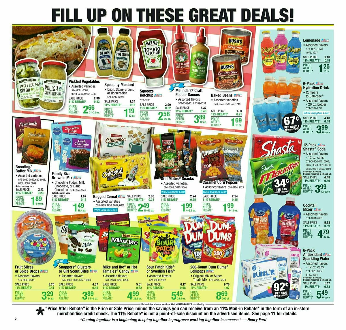 Menards Weekly Ad from July 24